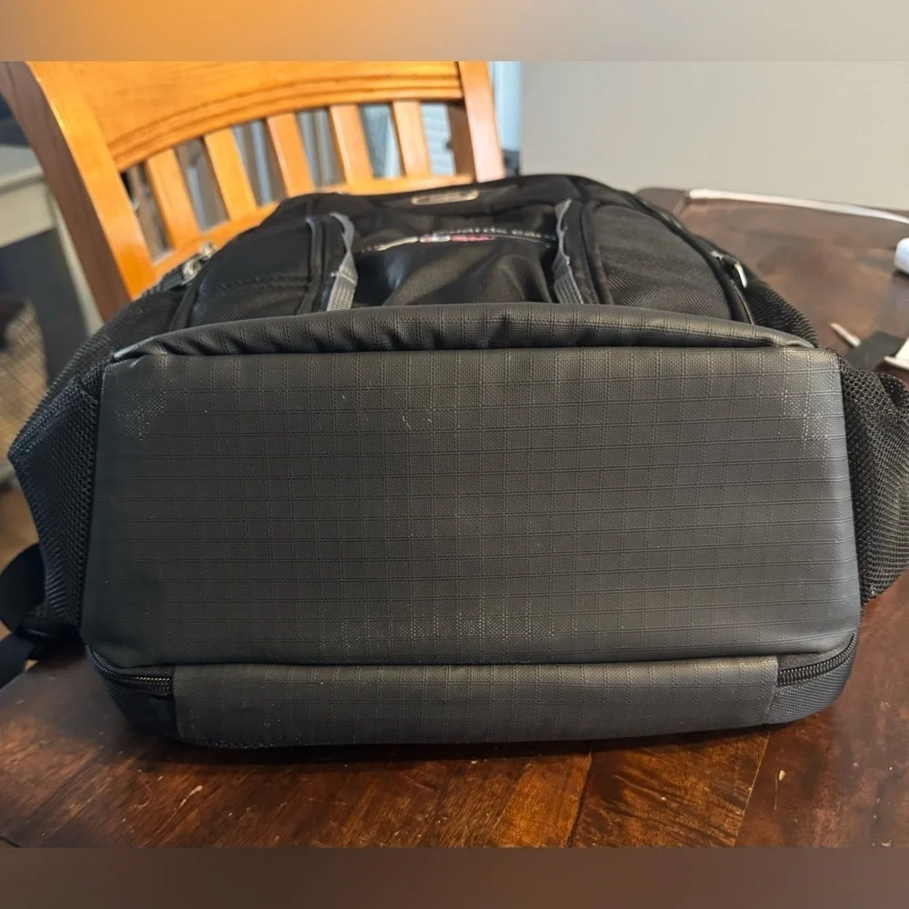 Ogio Bolt Airflow Laptop Backpack Padded Double Ripstop Black Large Multi Pocket